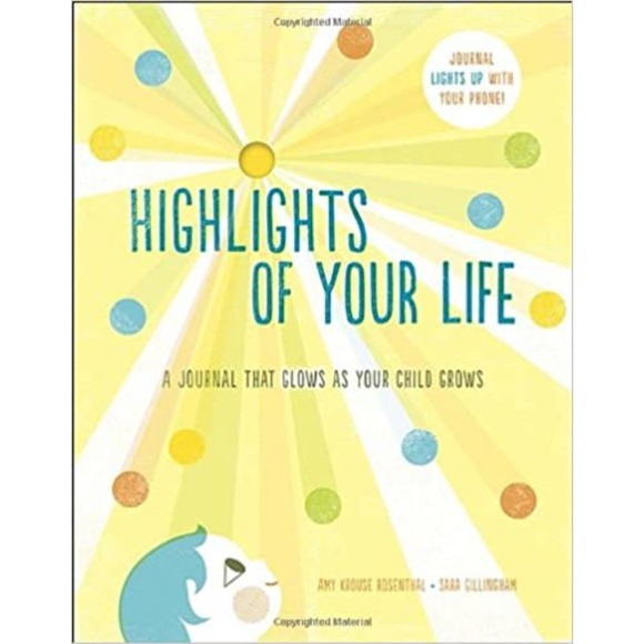 Highlights of Your Life: A Journal That Glows- 0770434932, diary, Rosenthal, new - Picture 1 of 1